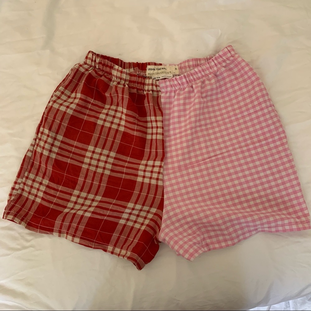 Urban Renewal Split Color Boxer Shorts